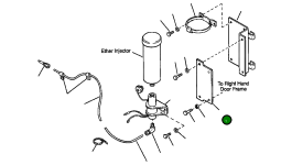 Кронштейн 208-06-68180 Komatsu