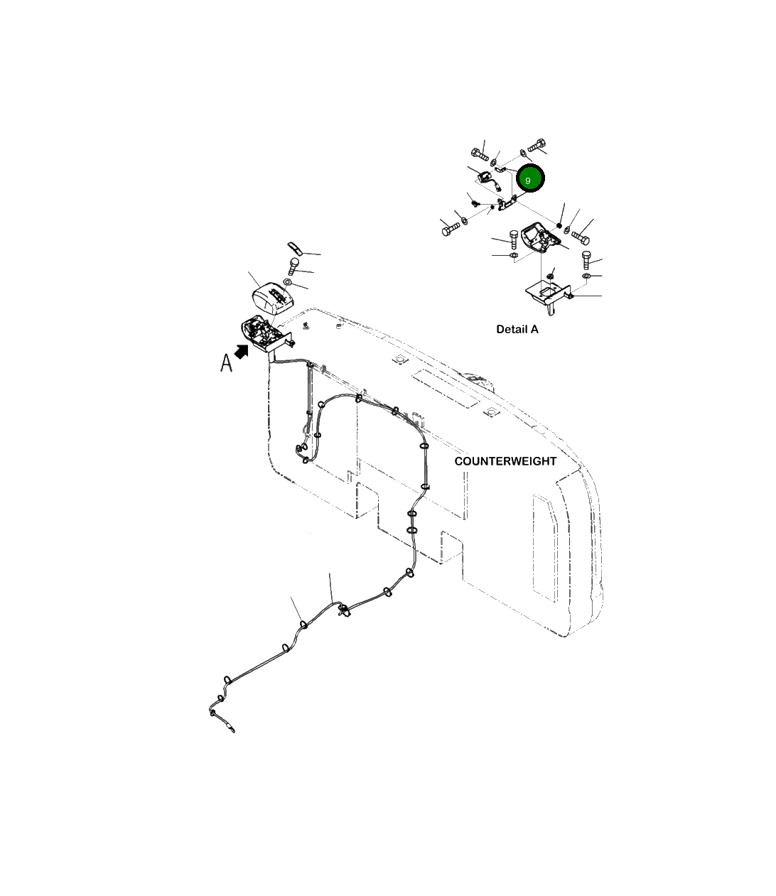 Кронштейн 2A5-06-12340 Komatsu