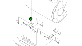 Кронштейн 258-51-38700 Komatsu