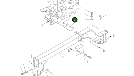 Палец 232-45-13130 Komatsu