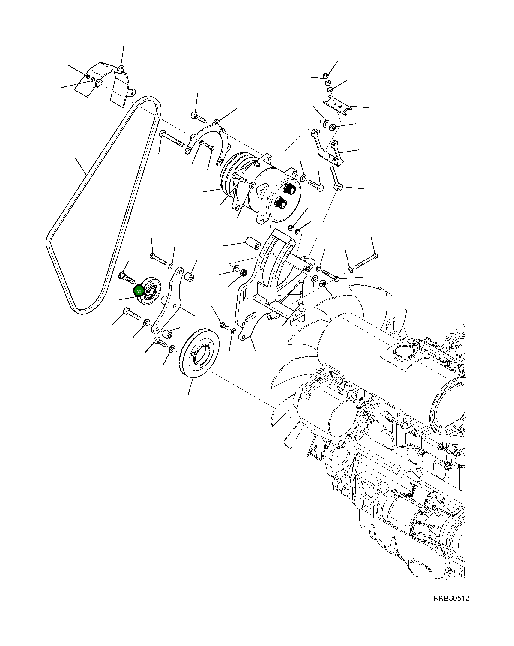 Палец 22E-979-2250 Komatsu