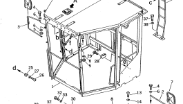 Палец 23F-950-1710 Komatsu