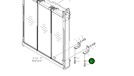 Кронштейн 195-03-64731 Komatsu