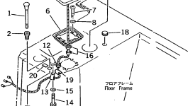 Клипса 419-09-11160 Komatsu