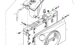 Масляный радиатор 4919245M91 Komatsu