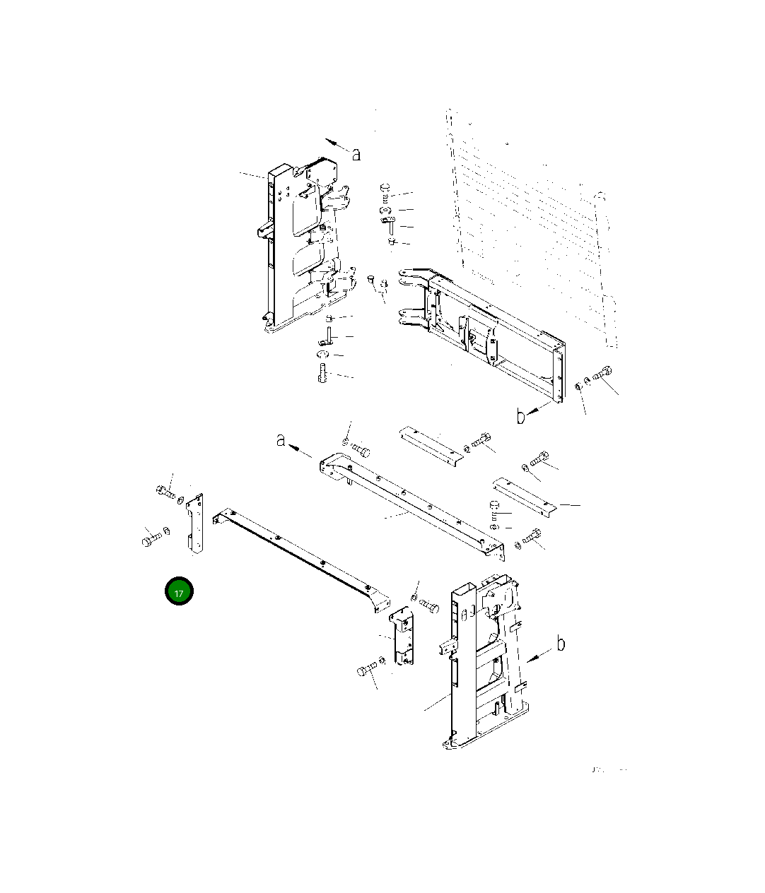 Кронштейн 425-54-51841 Komatsu