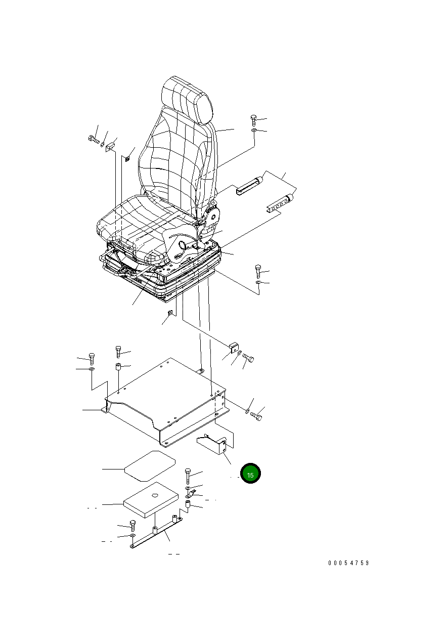 Кронштейн 423-S33-4131 Komatsu