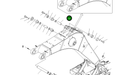 Палец 21T-70-11290 Komatsu