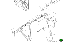 Кронштейн 6711-61-2780 Komatsu