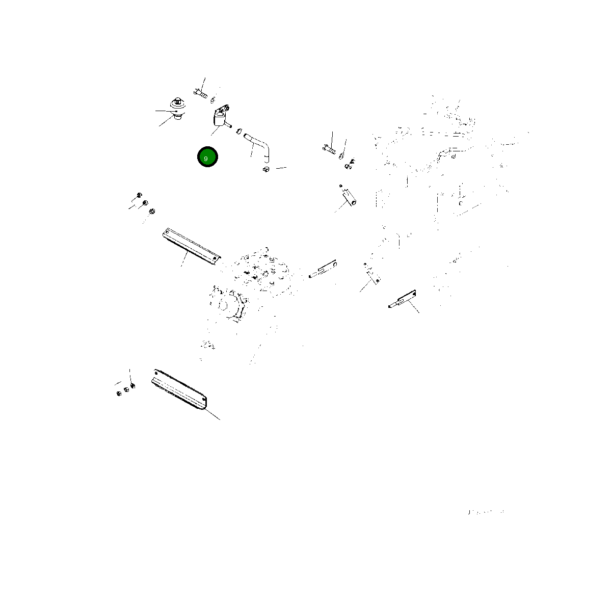 Кронштейн 419-02-62621 Komatsu
