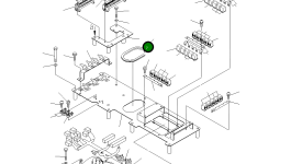 Кронштейн 567-06-76130 Komatsu