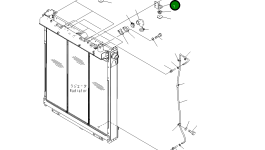 Кронштейн 195-03-63212 Komatsu