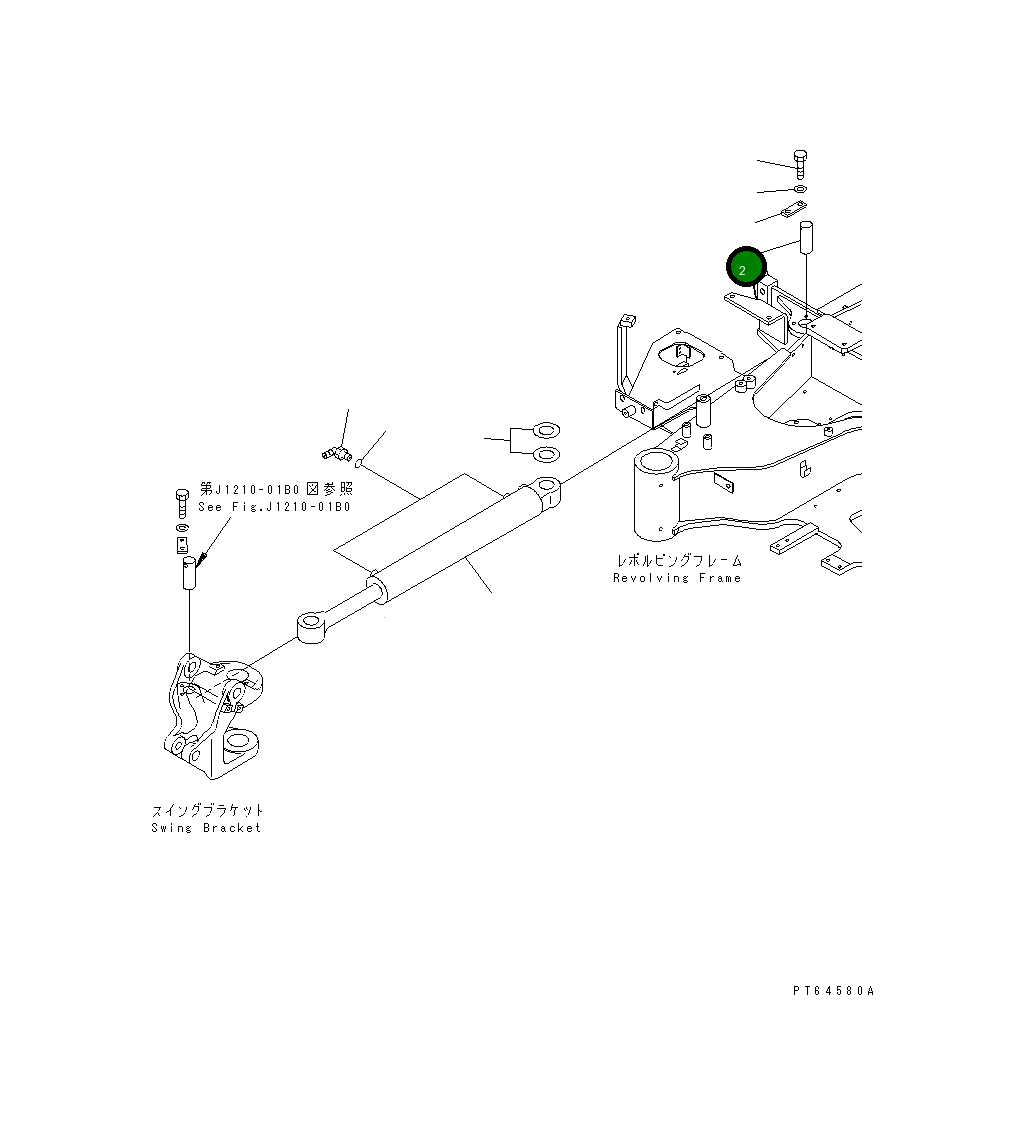 Палец 22K-70-11490 Komatsu