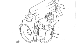 Шланг M711076080040 Komatsu