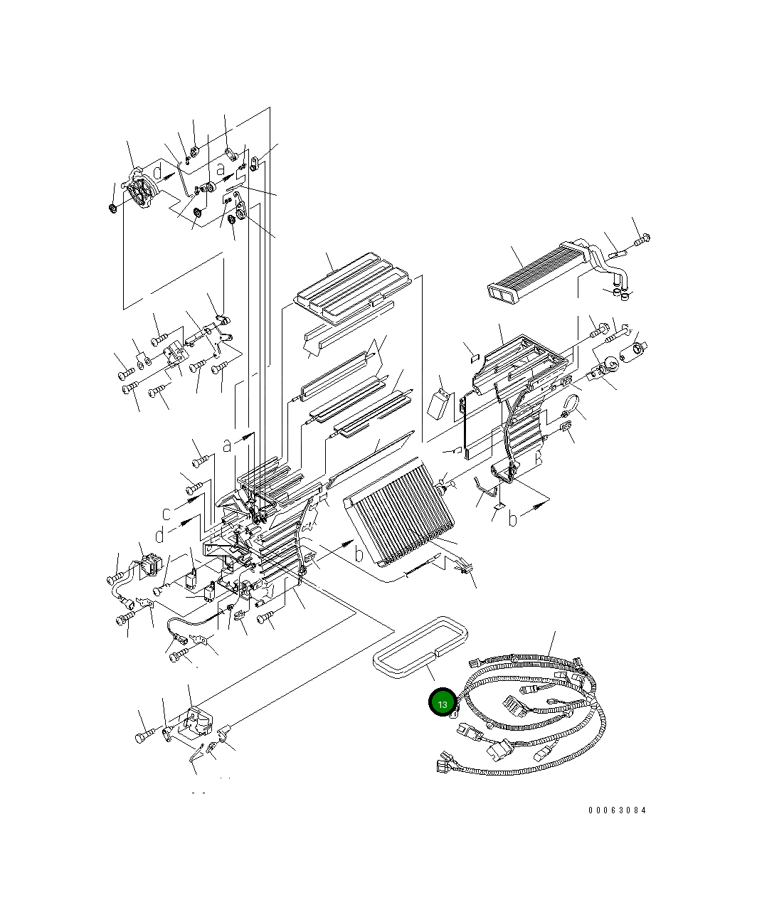 Набивка AN51191-58720 Komatsu