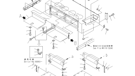 Кронштейн 42C-54-11480 Komatsu
