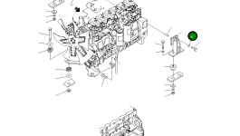 Кронштейн 567-01-71132 Komatsu