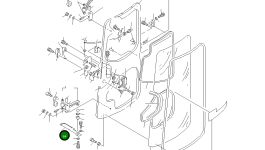 Кронштейн YM172176-69960 Komatsu