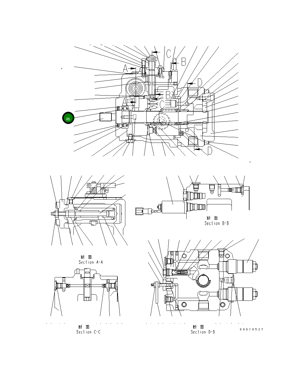 Палец 266-81-91860 Komatsu