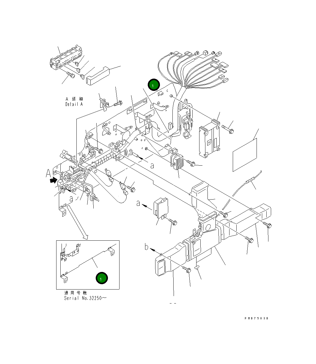 Основание 20Y-06-25110 Komatsu