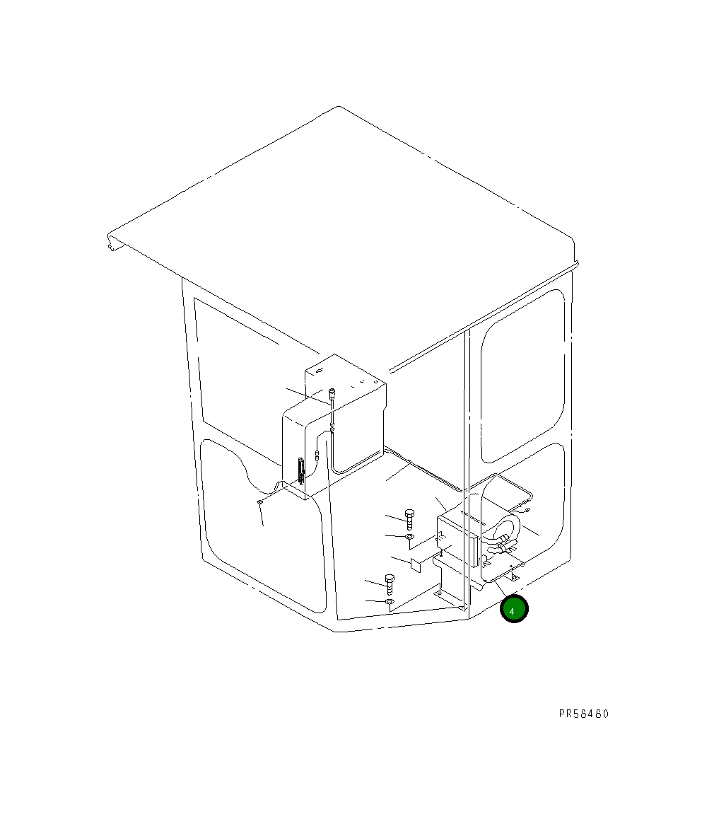 Кронштейн 234-807-7710 Komatsu