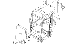 Кронштейн 22L-06-31820 Komatsu