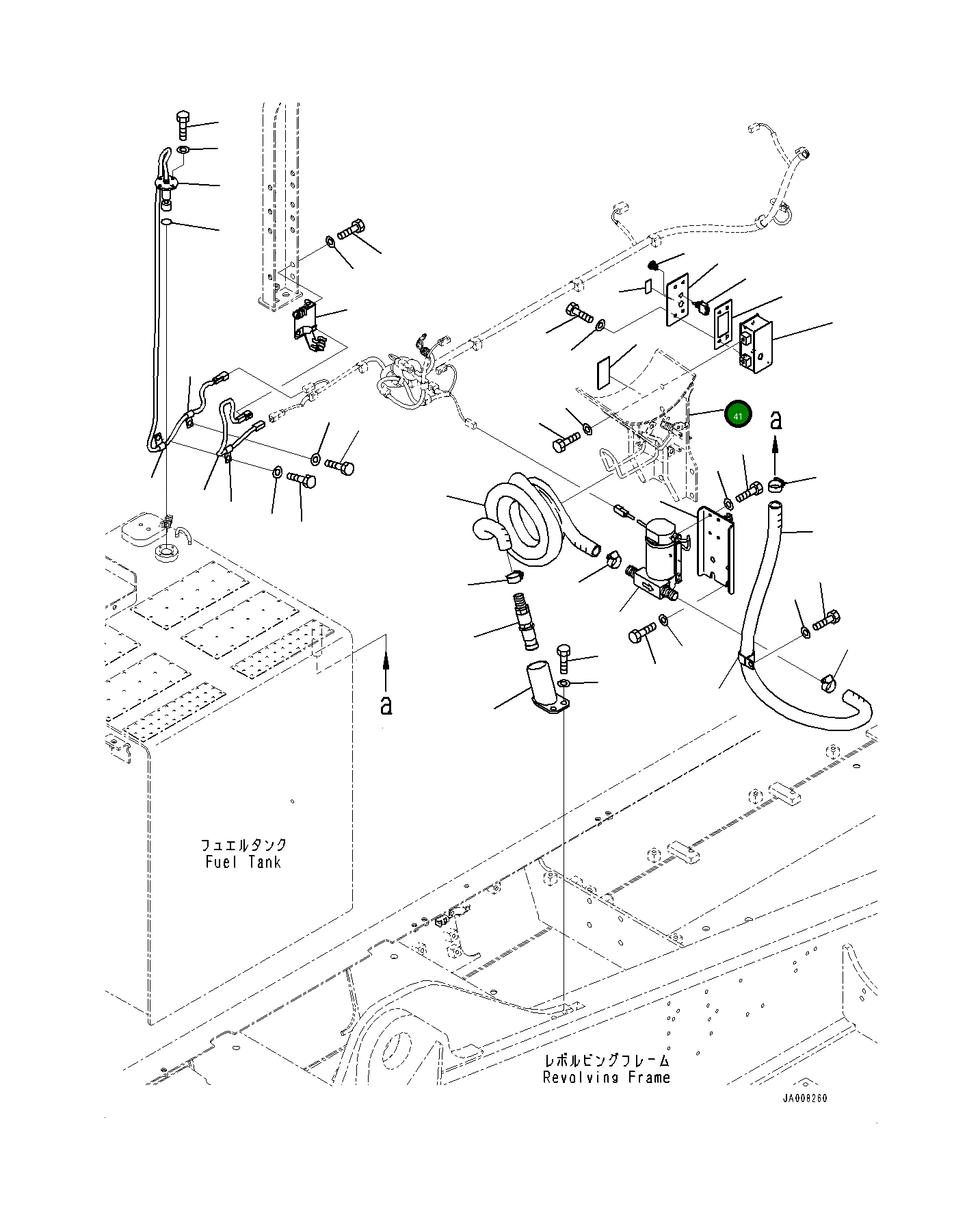 Кронштейн 207-06-41611 Komatsu
