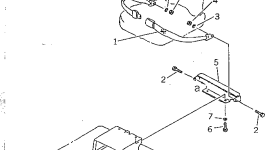 Кронштейн 20T-57-77130 Komatsu