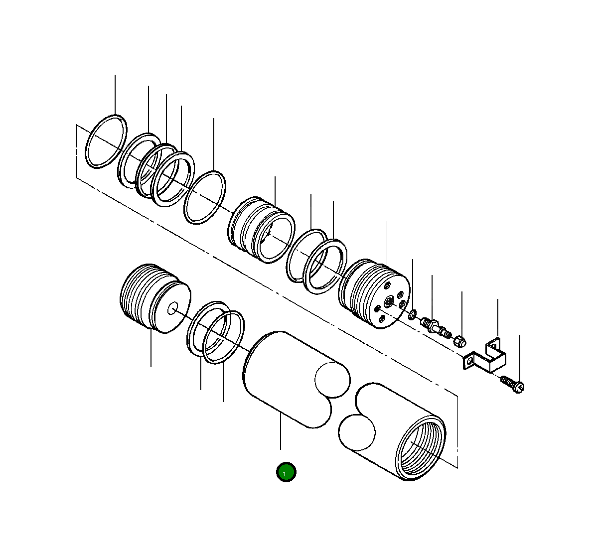 Корпус 1439 480 H1 Komatsu