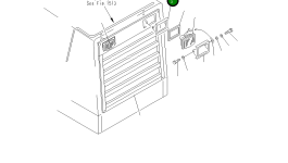 Кронштейн 235-06-35980 Komatsu