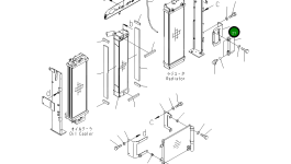 Кронштейн 21K-03-72481 Komatsu