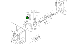 Палец 258-60-52642 Komatsu