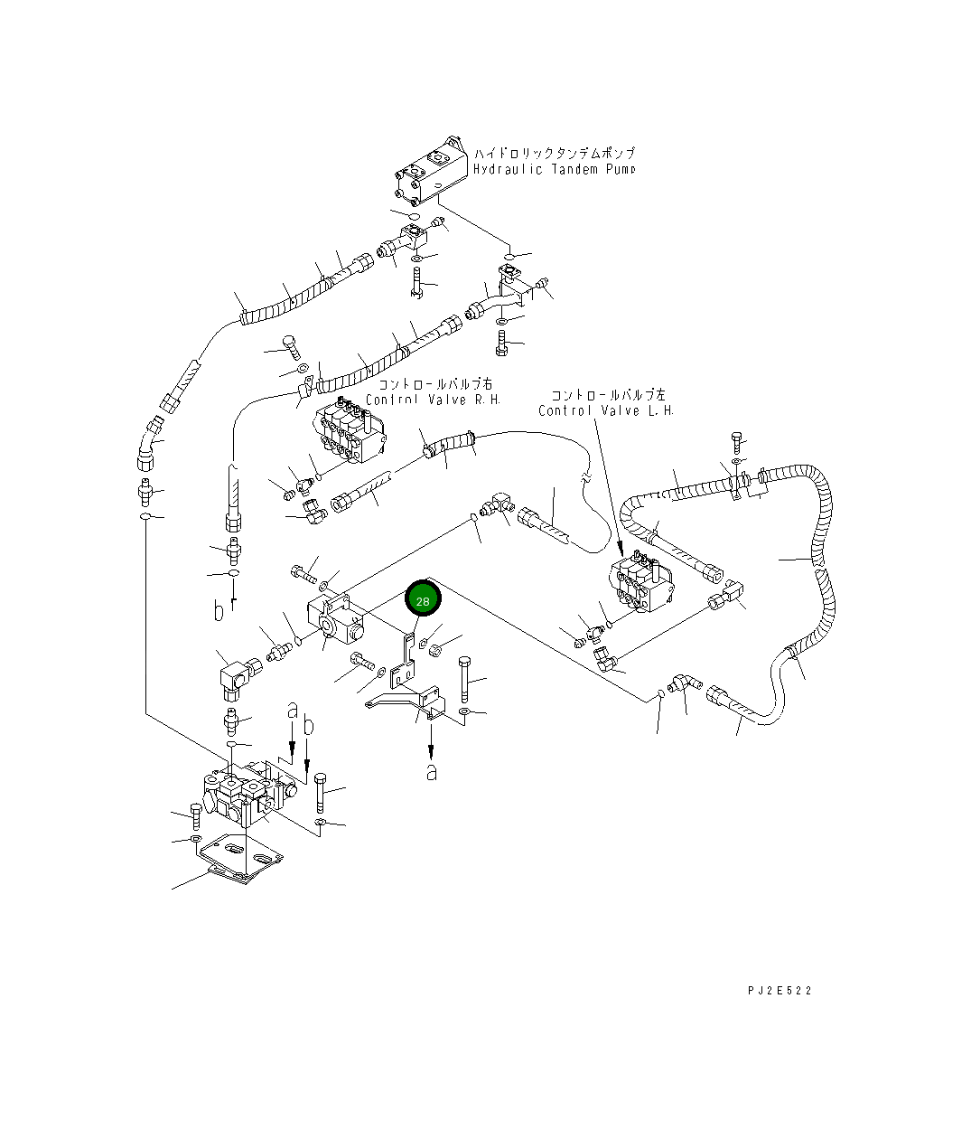 Кронштейн 234-60-72141 Komatsu