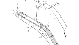 Кронштейн 207-62-75481 Komatsu