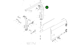 Лист 208-54-42951 Komatsu