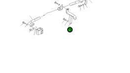 Кронштейн 569-61-88640 Komatsu