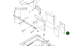 Лист 20Y-54-63250 Komatsu