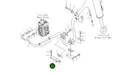 Кронштейн 11Y-78-11360 Komatsu