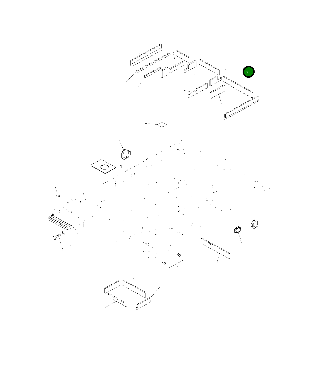 Лист 208-46-24151 Komatsu