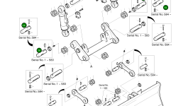 Палец 2123-4161A Komatsu