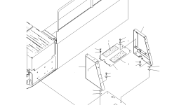 Кронштейн 21T-54-34612 Komatsu