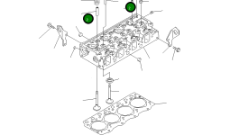 Направляющая клапана 6204-19-1310 Komatsu