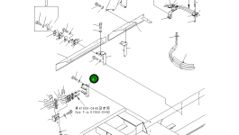 Кронштейн 8296-62-1312 Komatsu