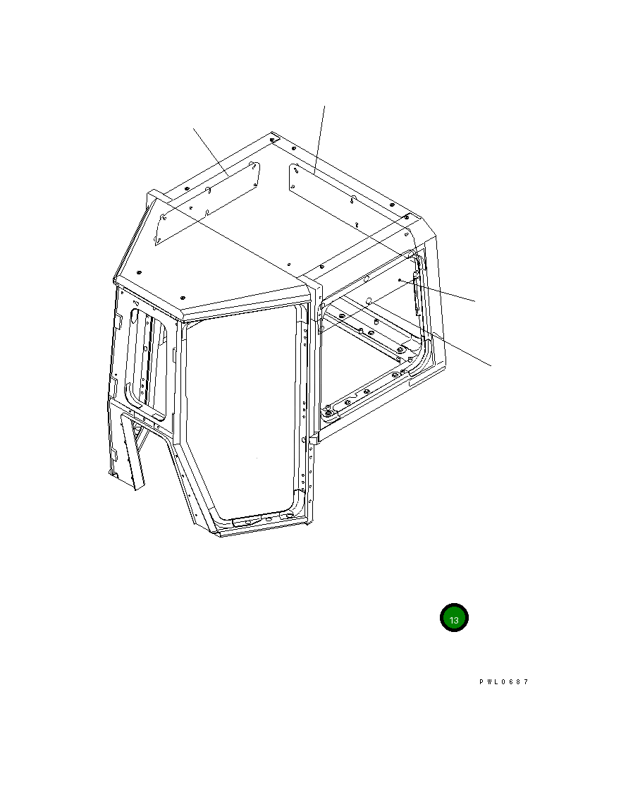 Кронштейн 14X-911-5722 Komatsu