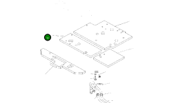 Лист 425-54-45110 Komatsu