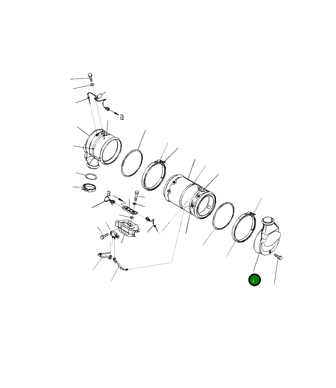 Корпус 6724-41-1022 Komatsu