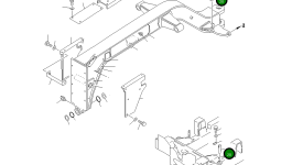 Палец 23D-46-11390 Komatsu