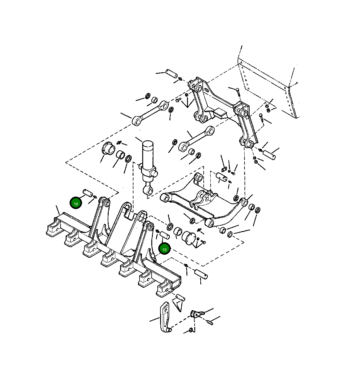 Палец 234-785-1630 Komatsu