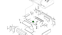 Лист 208-54-75471 Komatsu