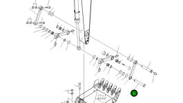 Палец 21K-70-23191 Komatsu